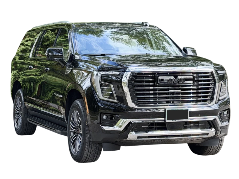 Sleek black GMC Yukon 2026 SUV